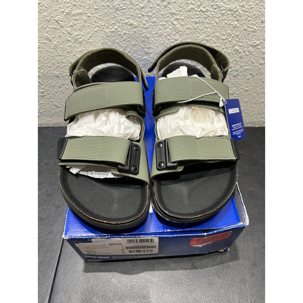 Birkenstock Tatacoa Birko-Flor Futura Khaki EU 41 US 8-8.5 Mens